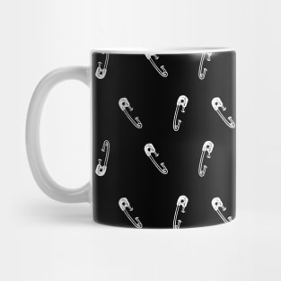 Safety pin pattern II Mug